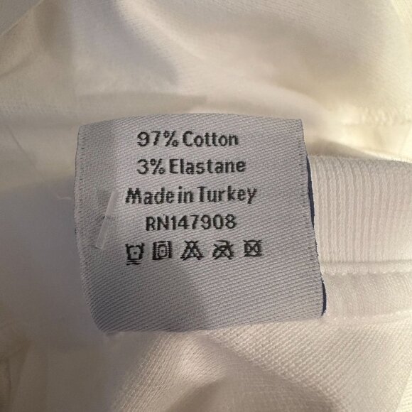 Outdoor Voices Sport Pique Short Sleeve Polo Dress Women's Size Large White NWT! - Picture 5 of 6